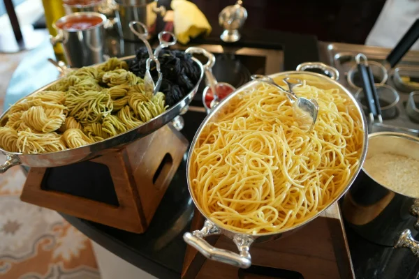 Buffet de macarrão