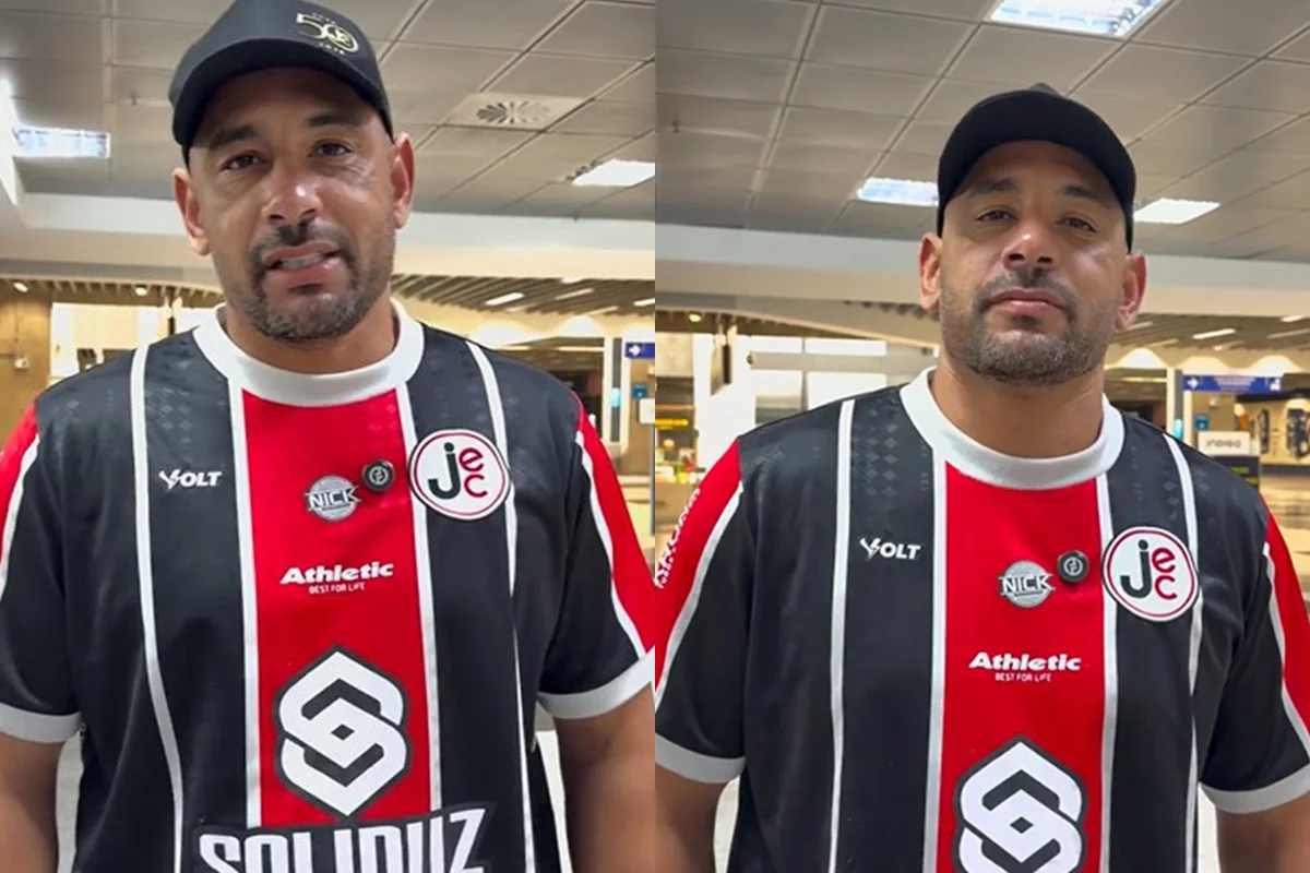 Joinville anuncia Diego Souza, ex-Vasco e Palmeiras, como novo técnico