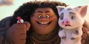 Maui ao lado de Pua e Hei Hei Maui ao lado de Pua e Hei Hei