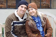 Luiz Antonio Garnica e Larissa Rodrigues