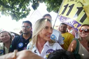 Celina também comentou a pesquisa eleitoral do Instituto Gazeta de Pesquisas (IGAPE) Celina também comentou a pesquisa eleitoral do Instituto Gazeta de Pesquisas (IGAPE)