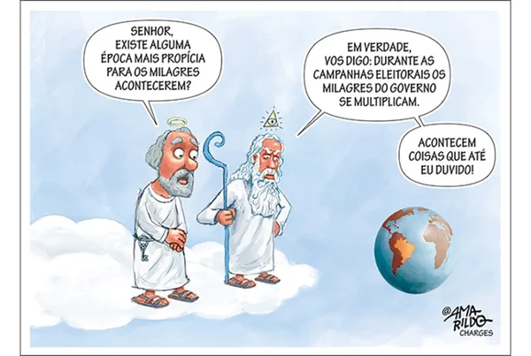 Charge do Amarildo