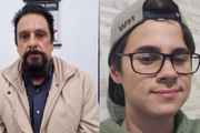 Paulo Cupertino e o ator Rafael Miguel Paulo Cupertino e o ator Rafael Miguel