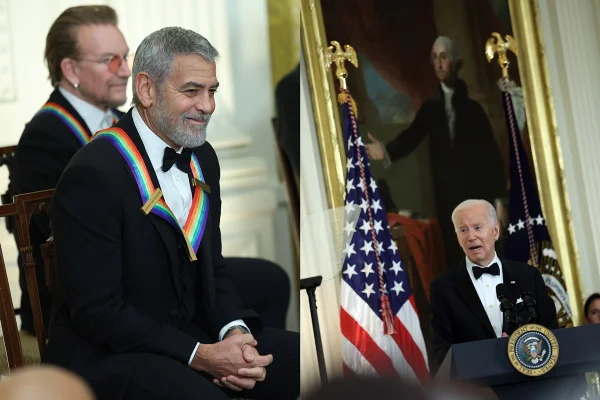 George Clooney e Joe Biden