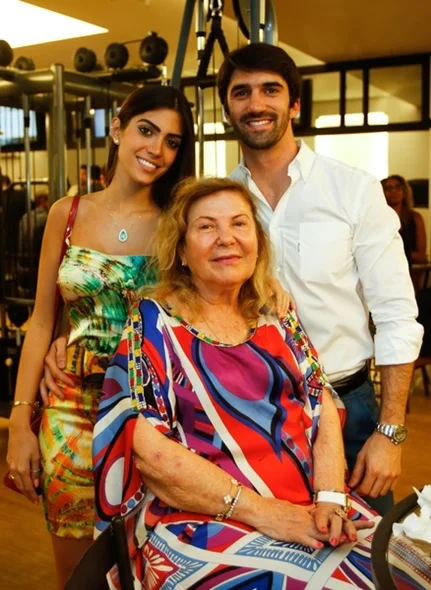 Lucyanna Baracat, Ionny Baracat e Georges Pantazis Lucyanna Baracat, Ionny Baracat e Georges Pantazis