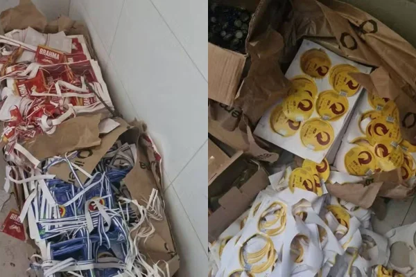 Procurado foi preso durante a ação da Polícia Civil. A fábrica clandestina de cerveja ficava em um barracão em São José do Rio Preto - Metrópoles
