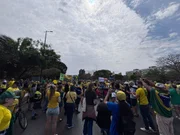 Ato contra ministros do STF foi realizado em Brasília nesta segunda-feira (7/9) Ato contra ministros do STF foi realizado em Brasília nesta segunda-feira (7/9)