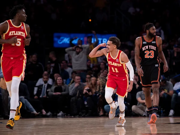 Pai do Knicks? Trae Young marca 45 pontos em vitória dos Hawks em NY