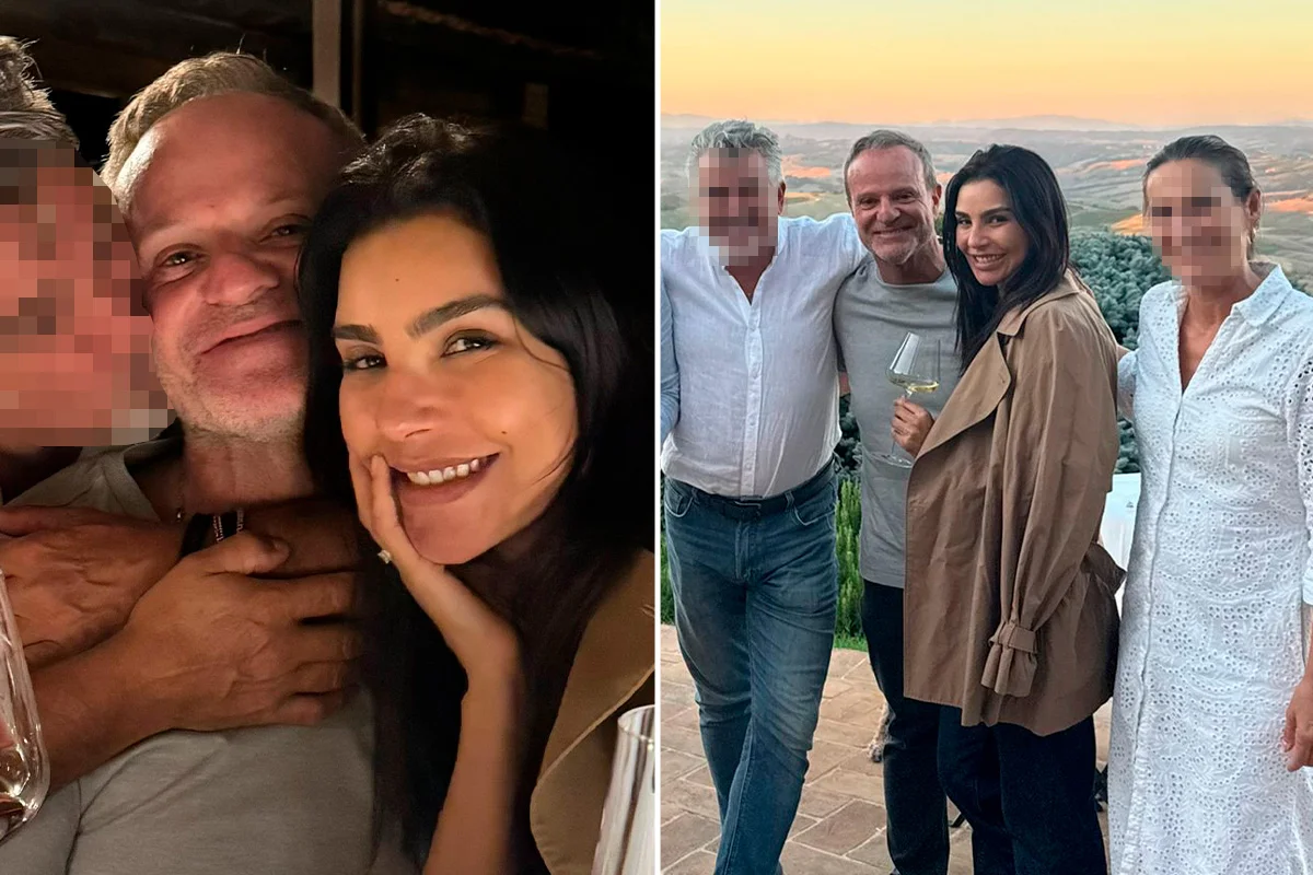 Cintia Chagas e Rubinho Barrichello Cintia Chagas e Rubinho Barrichello