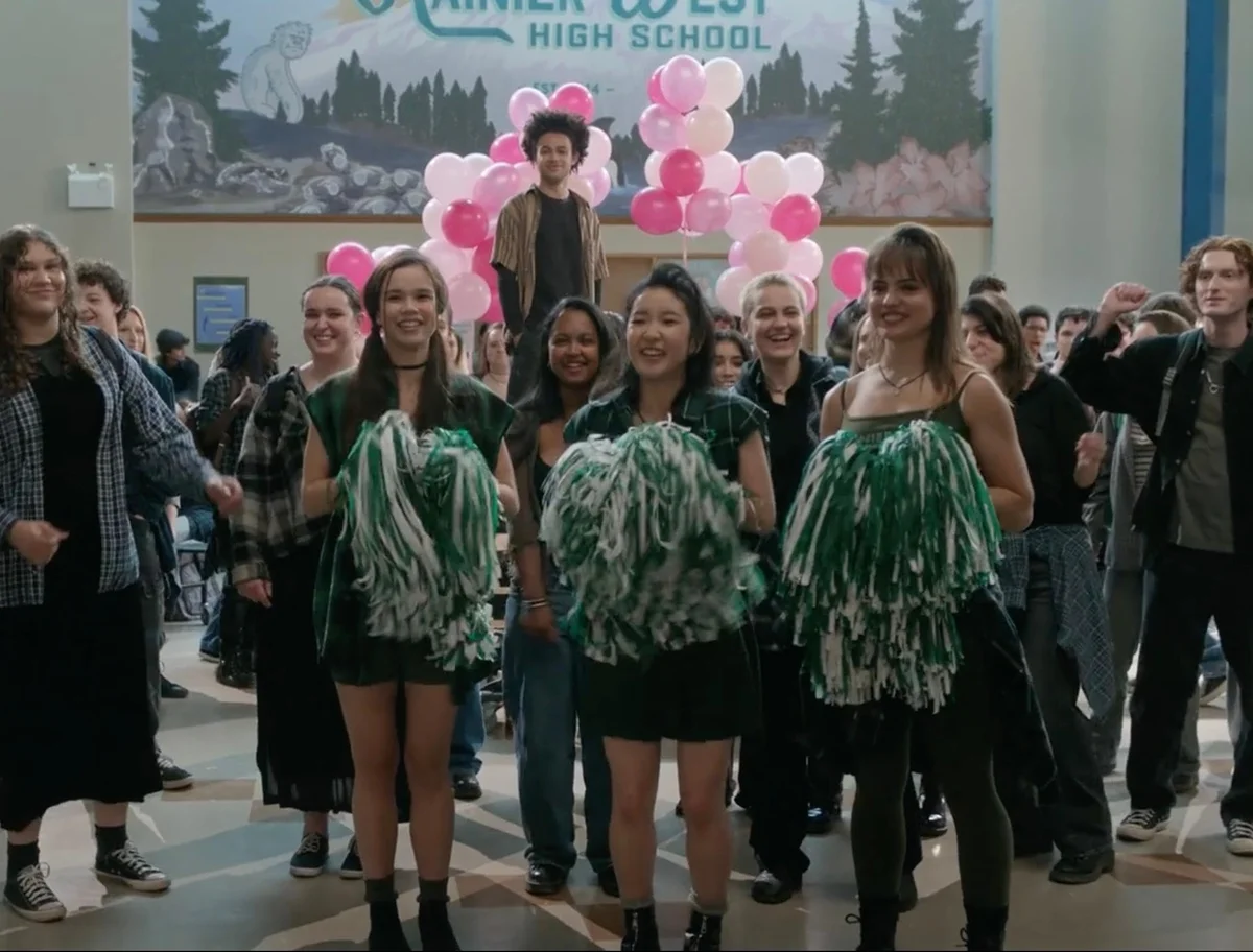 Cena na escola em Seattle Cena na escola em Seattle