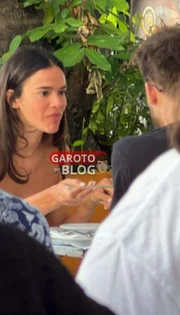 Bruna Marquezine e João Guilherme.
