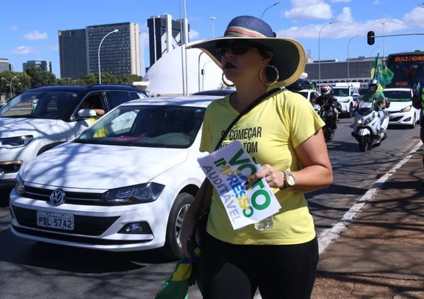Carreata a favor do presidente jair Bolsonaro