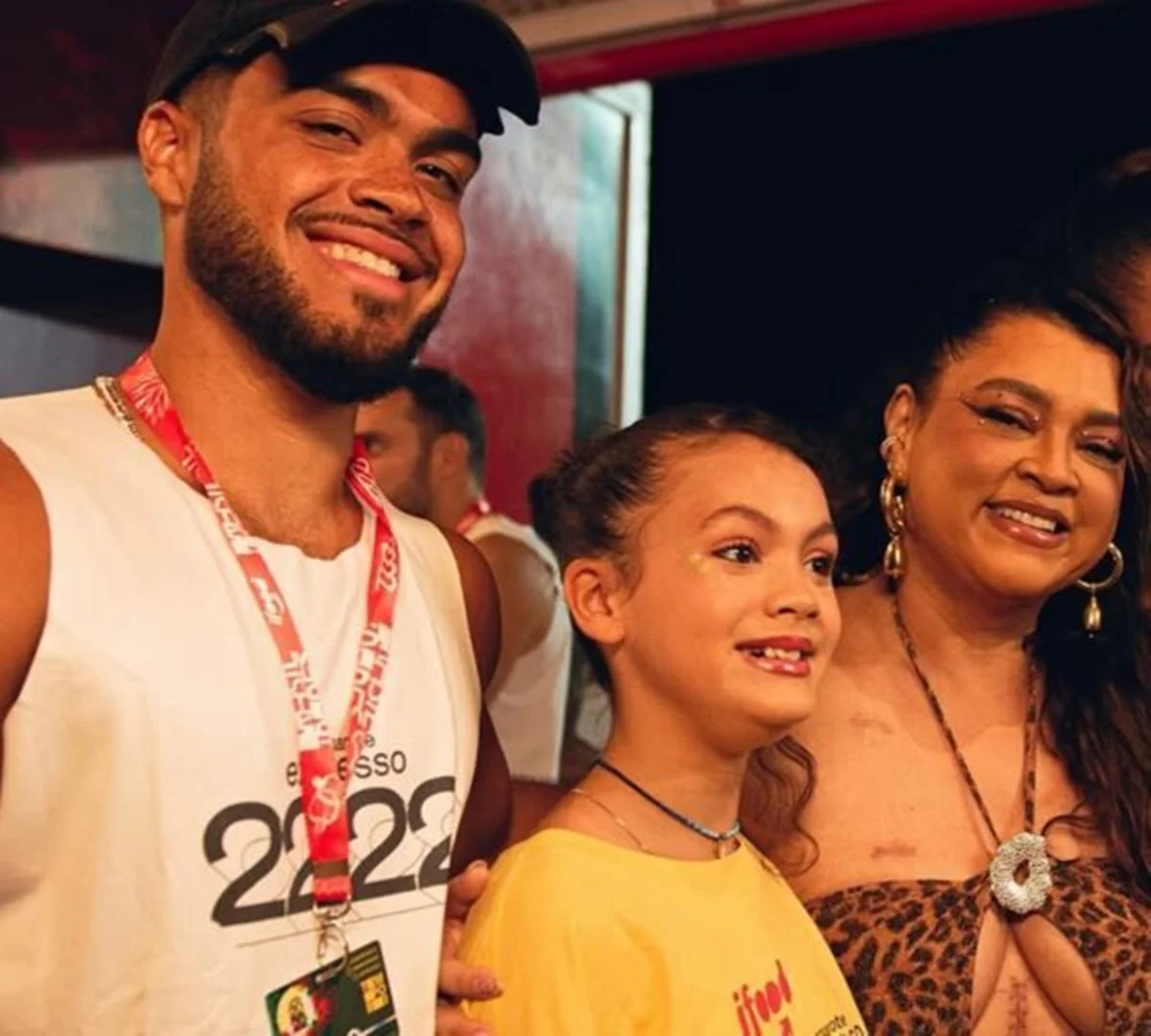 Preta Gil, o filho Francisco Gil e a neta, Sol de Maria, curtem Carnaval de Salvador Preta Gil, o filho Francisco Gil e a neta, Sol de Maria, curtem Carnaval de Salvador