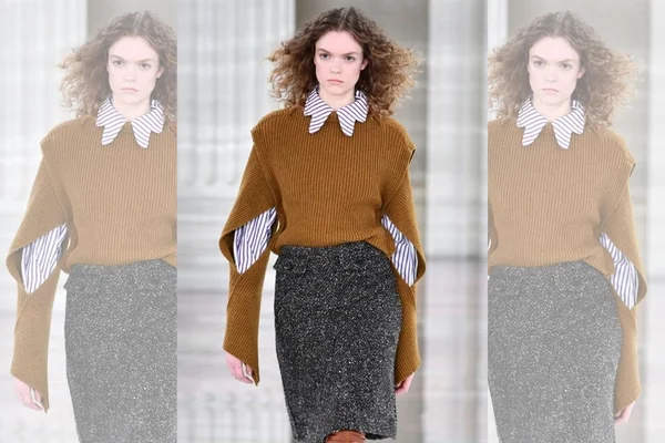 Victoria Beckham une elegância e rebeldia no London Fashion Week