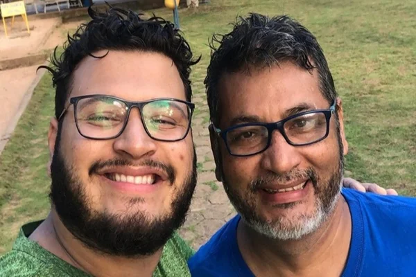 victor hugo hélio teixeira pai dele
