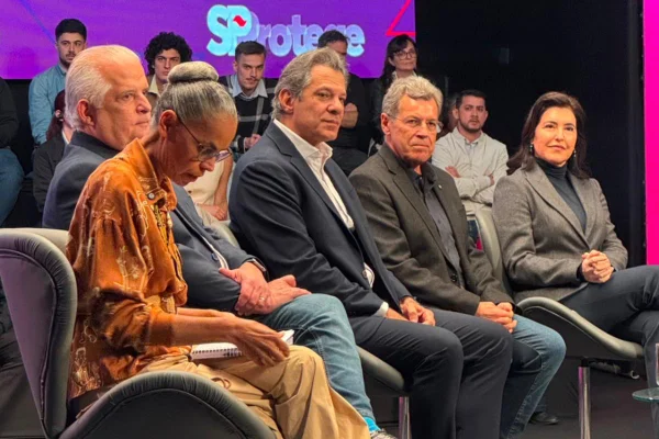 Marina Silva, Márcio França, Fernando Haddad, Simone Tebet e Emídio de Souza - Metrópoles