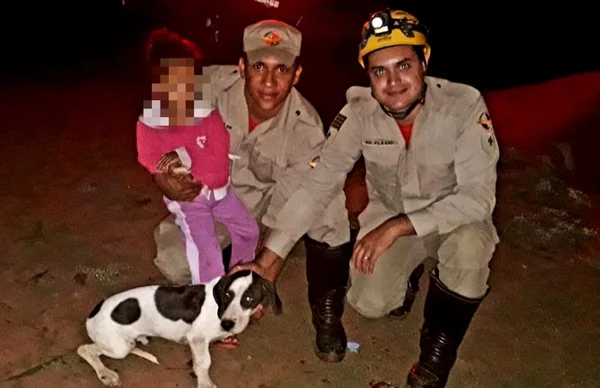 Após 8h perdida, criança de três anos é resgatada em mata