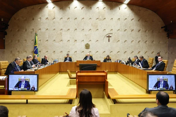 Plenário do Supremo Tribunal Federal (STF) nesta terça-feira (15/9)