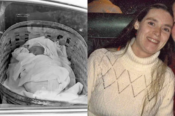 Fotos coloridas de Pearl Marshall, mulher deixada bebê em estacionamento