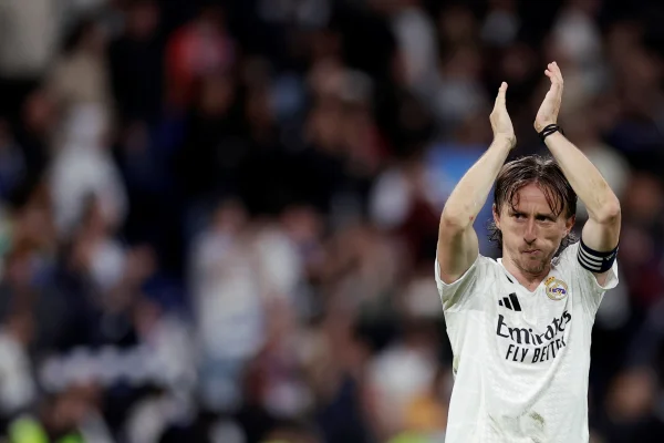 Foto colorida de Luka Modric, do Real Madrid - Metrópoles