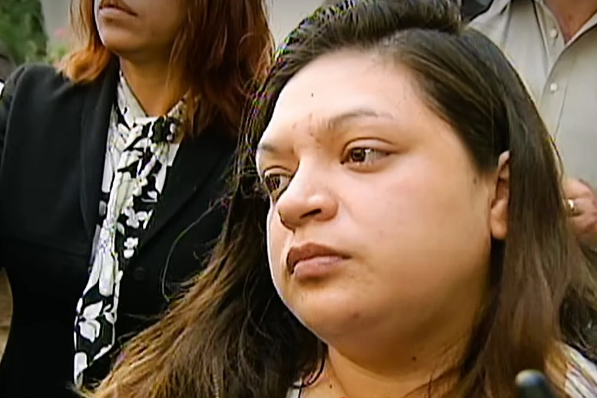 Eleonor no momento da prisão Eleonor no momento da prisão
