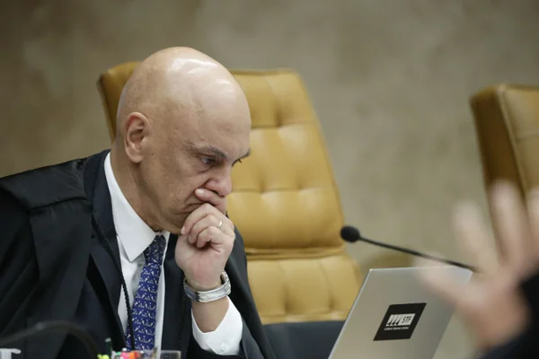 Alexandre de Moraes, no plenário do STF