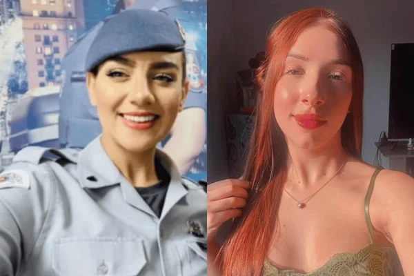 Colagem colorida de duas vítimas de feminicídio - Metrópoles