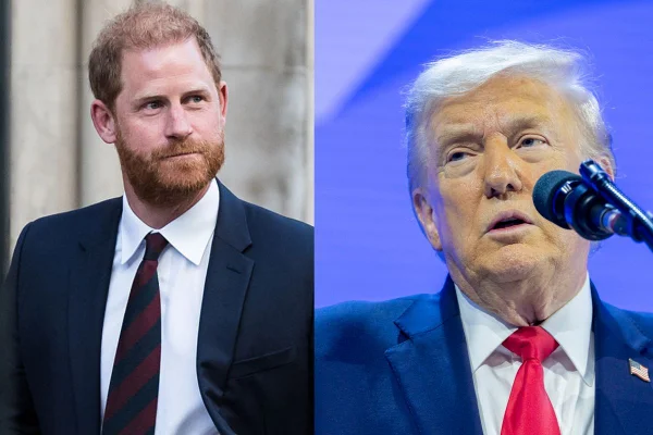 Príncipe Harry rebate Donald Trump