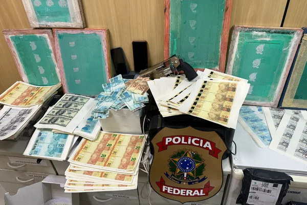 PF faz operação contra falsificação de dinheiro no Entorno do DF
