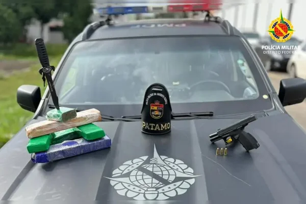 Tiroteio no DF: traficante morre após confrontar PM e comparsa foge