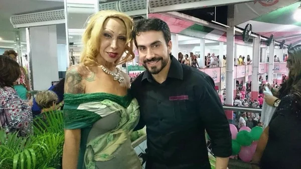 padre fábio de melo e travesti luana muniz