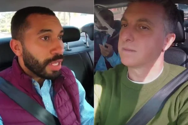 Gil e Luciano Huck