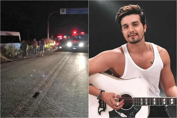 Luan Santana sofre acidente a caminho de show em Mato Grosso