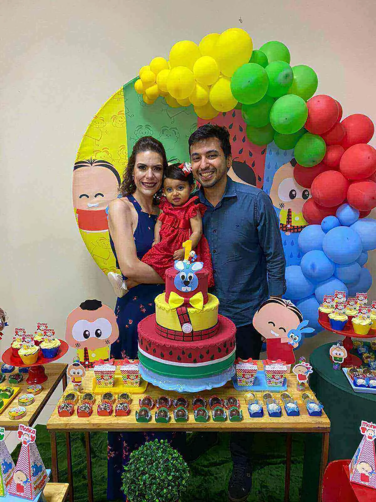 Matheus Nunes, de 28 anos, e família Matheus Nunes, de 28 anos, e família