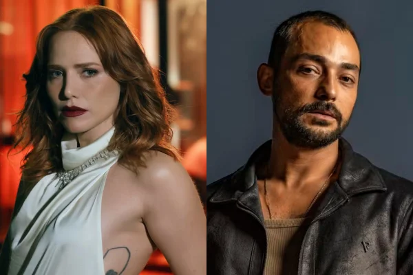 Letícia Colin relembra cena de beijo com Eduardo Sterblitch: “Foi péssimo”