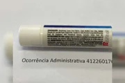 Protetor labial foi encontrado por policiais penais Protetor labial foi encontrado por policiais penais