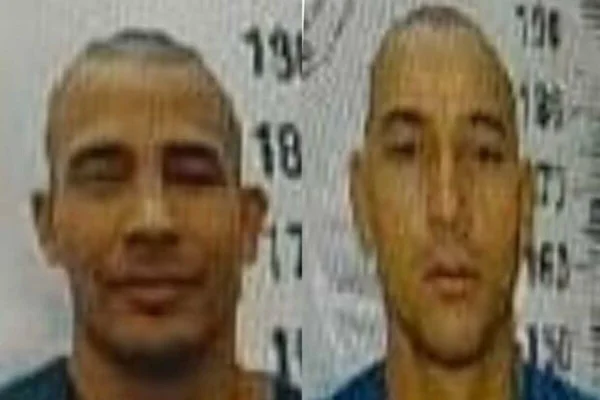 Naudiney e Douglas são os detentos que fugiram na madrugada desta segunda-feira (04/3)