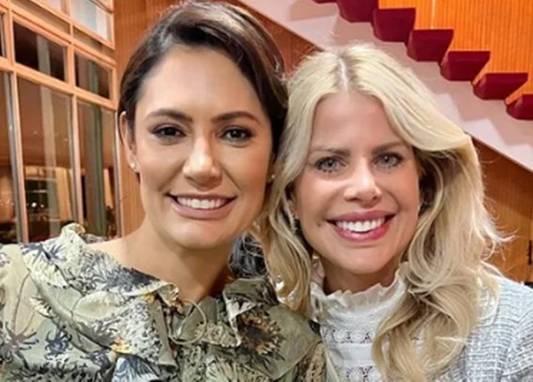 Karina Bacchi e Michelle Bolsonaro