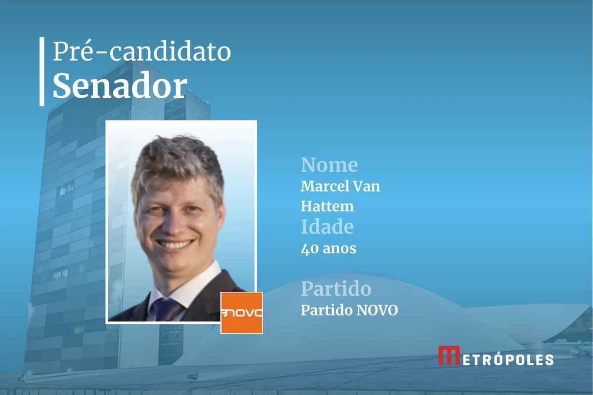 Pré-candidatos ao Senado do RS - Marcel Van Hattem (Novo) Pré-candidatos ao Senado do RS - Marcel Van Hattem (Novo)