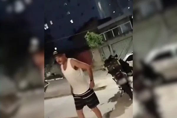Imagem colorida de vítima baleada e morta por vigia, colega de trabalho - Metrópoles