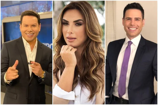 Nicole Bahls compara Marcão do Povo a Luiz Bacci e apresentador reage