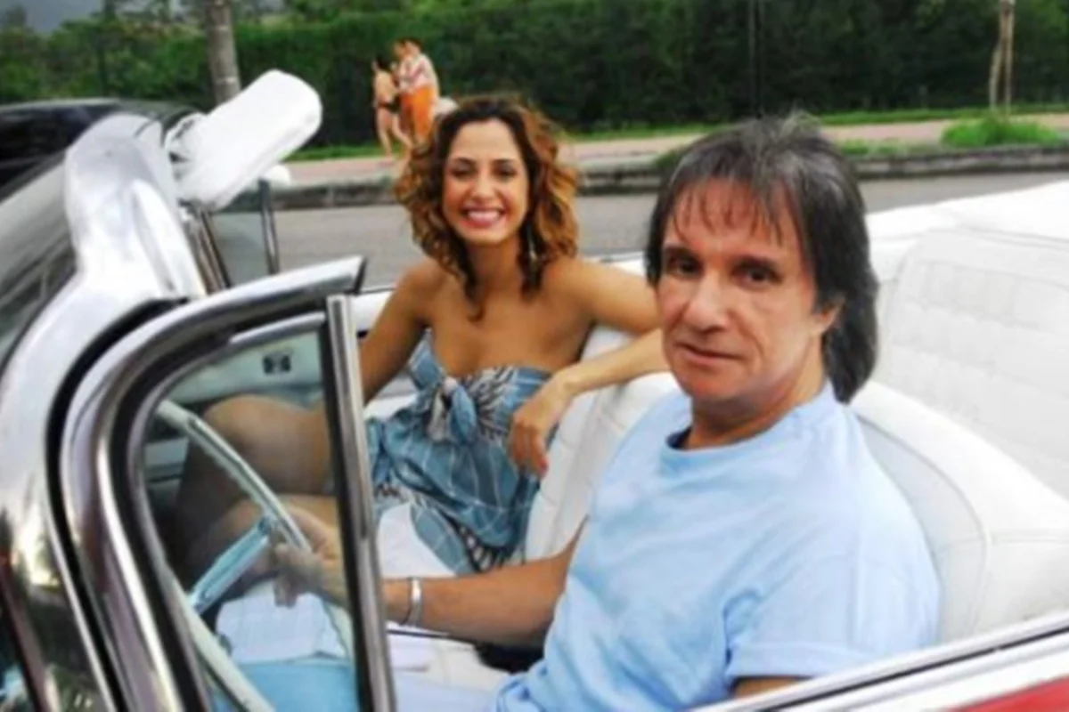 Roberto Carlos e Camila Pitanga Roberto Carlos e Camila Pitanga
