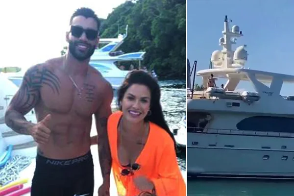 Gusttavo Lima e Andressa flagrados em Angra