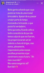 Stories de Diogo Mussi