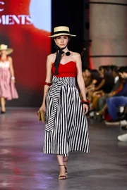 Paleta com tons de vermelho, preto e branco