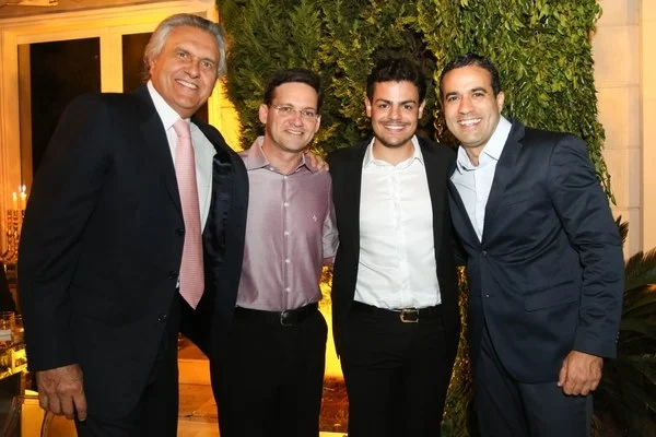 Sen. Reinaldo Caiado, João Roma, Pedro Pimenta da Veiga e Bruno Reis Sen. Reinaldo Caiado, João Roma, Pedro Pimenta da Veiga e Bruno Reis