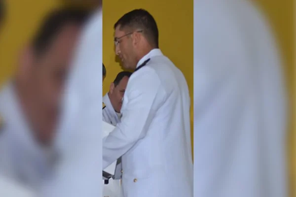 Capitão-tenente Marcos André Soeiro, da Marinha