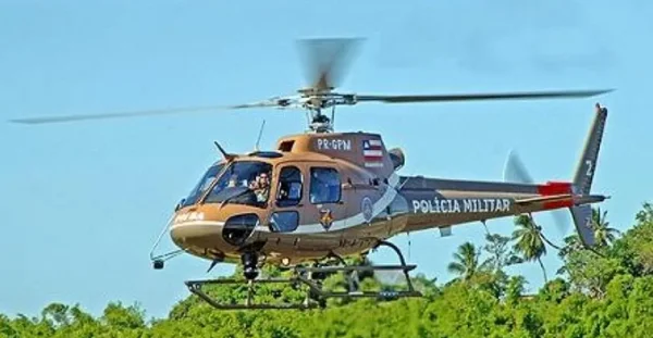 Helicóptero da PM da Bahia
