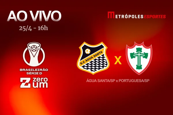 Série D ZeroUm: confira como foi Água Santa-SP x Portuguesa-SP