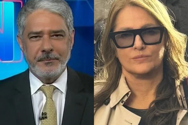 Internautas reagem a "climão" entre Ilze Scamparini e William Bonner - Metrópoles